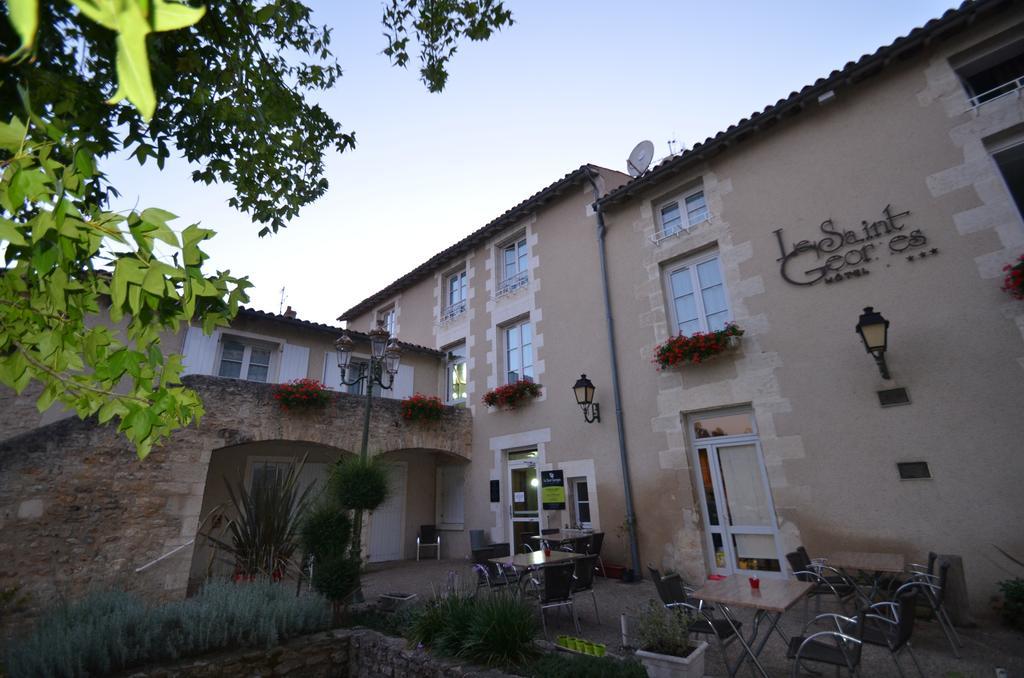 Logis Hotel Le Saint Georges Vivonne Exterior foto