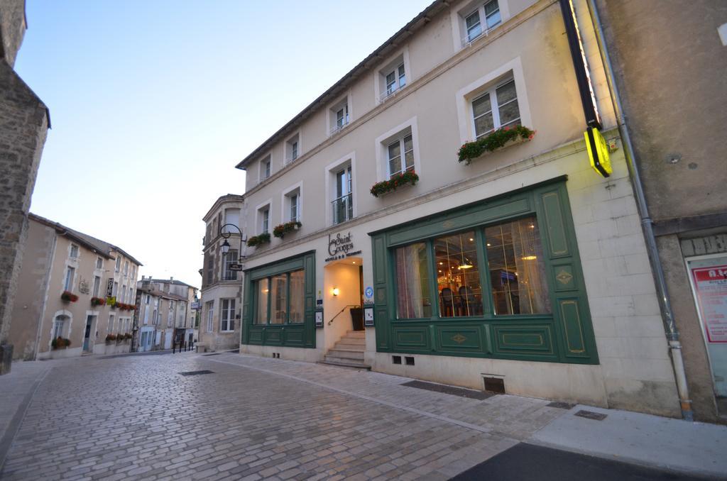 Logis Hotel Le Saint Georges Vivonne Exterior foto