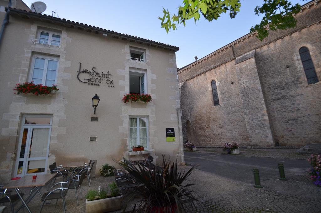 Logis Hotel Le Saint Georges Vivonne Exterior foto